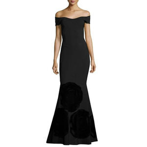 CHIARA BONI LA PETITE Mermaid Off Shoulder Maxi